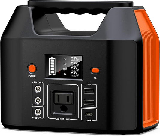 ⚡ 38400mAh Portable Power Generator 🔋 Emergency Backup & Travel Energy Station ✈️ Power Up Devices Anywhere 🌍